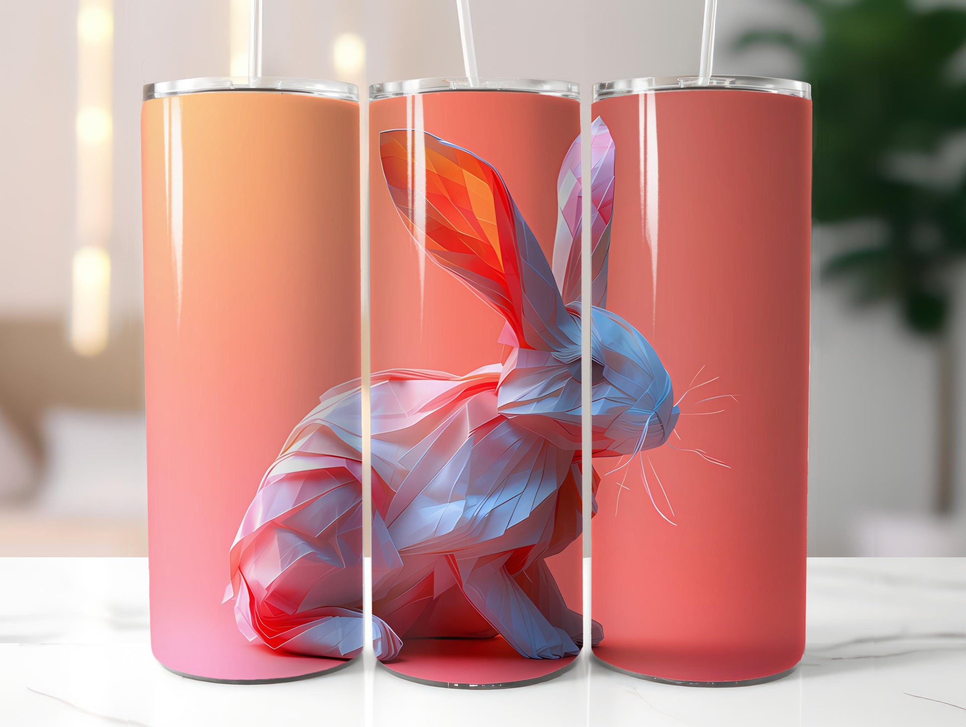 Origami Easter 6 Tumbler Wrap - CraftNest