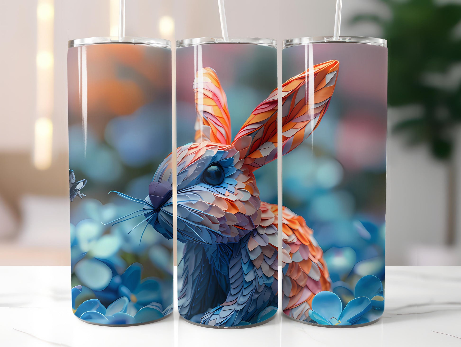 Origami Easter 1 Tumbler Wrap - CraftNest