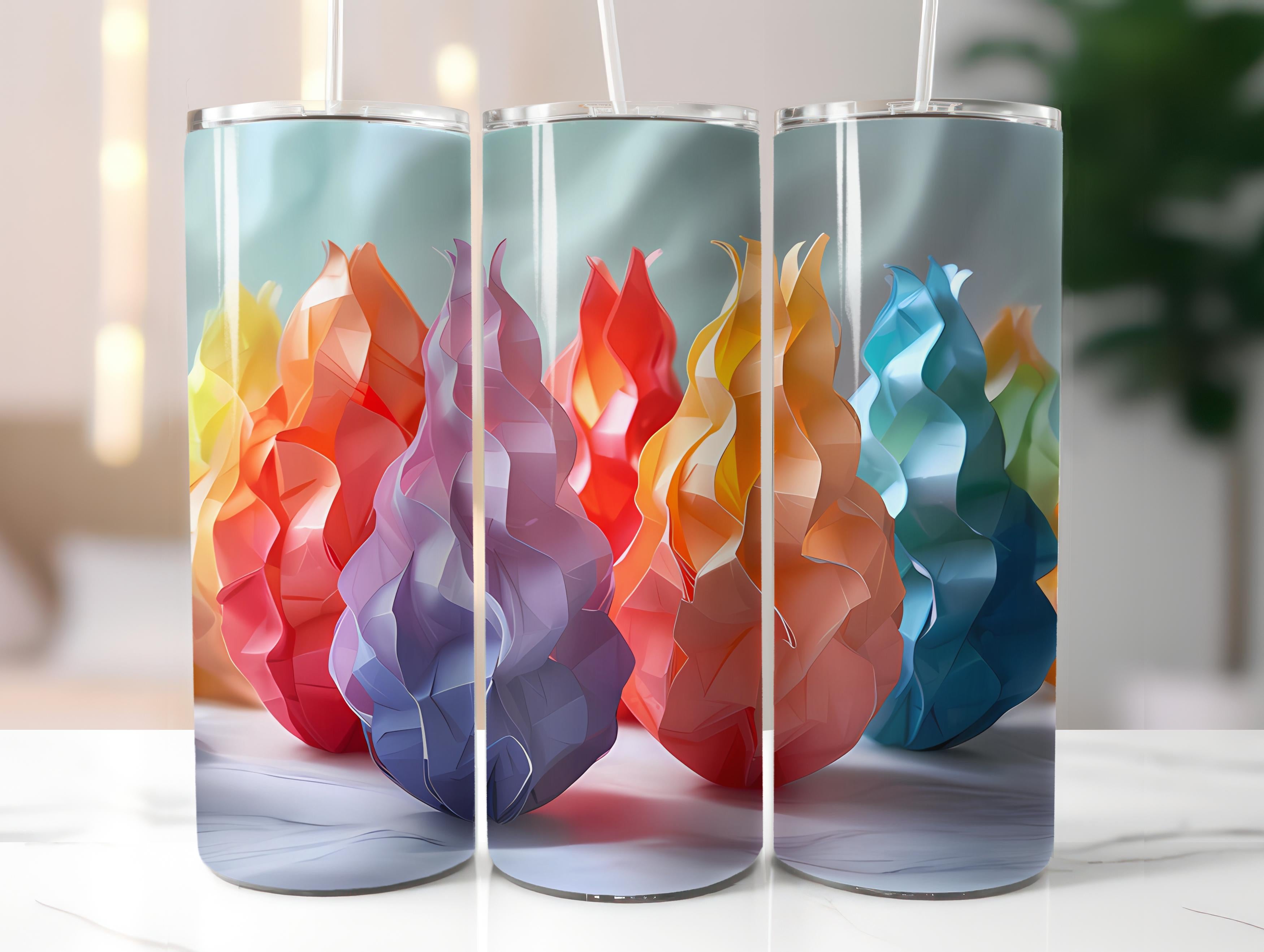 Origami Easter 4 Tumbler Wrap - CraftNest