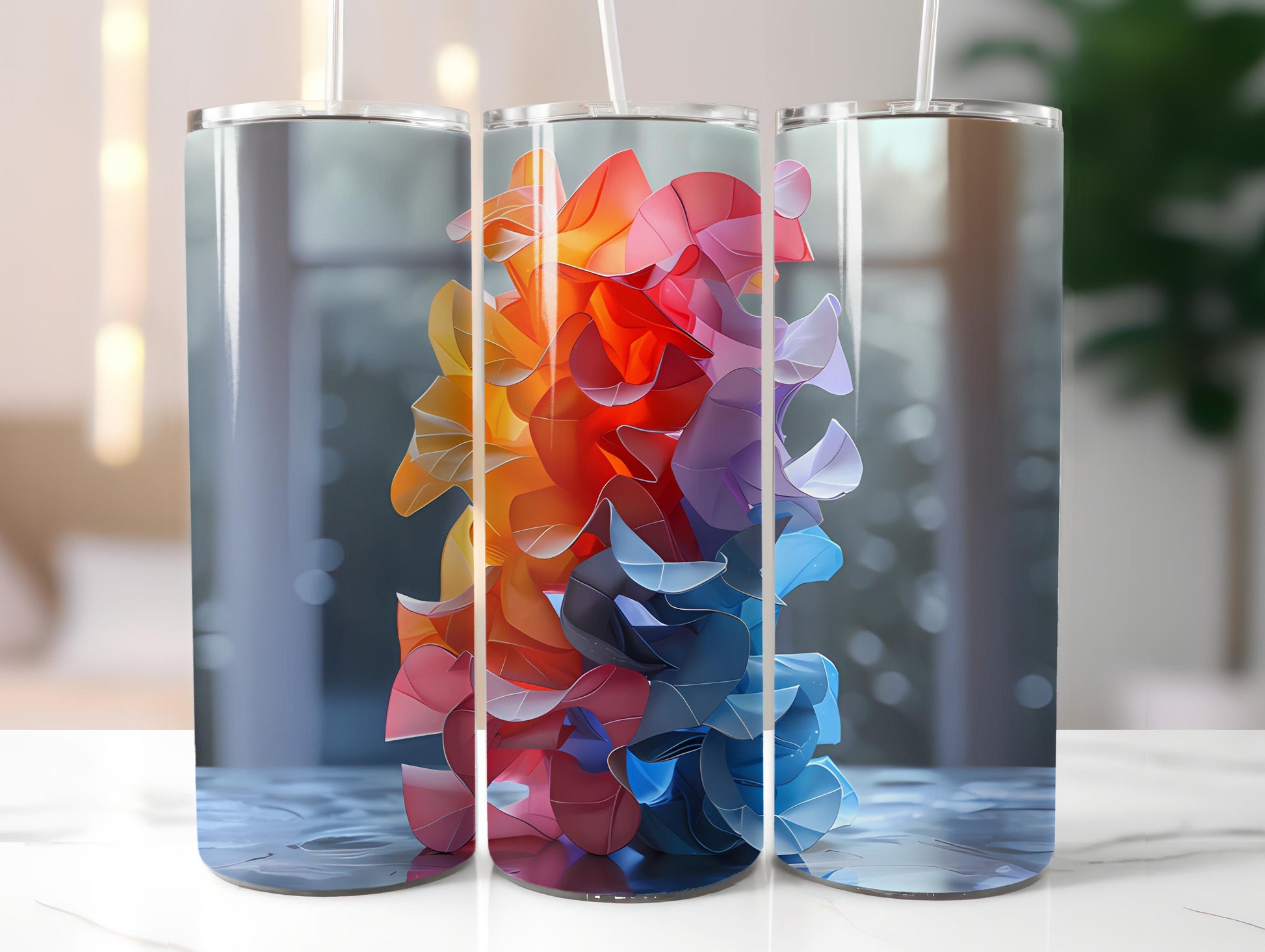 Origami Easter 6 Tumbler Wrap - CraftNest