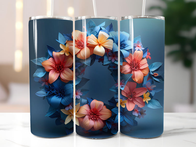 Origami Easter 3 Tumbler Wrap - CraftNest