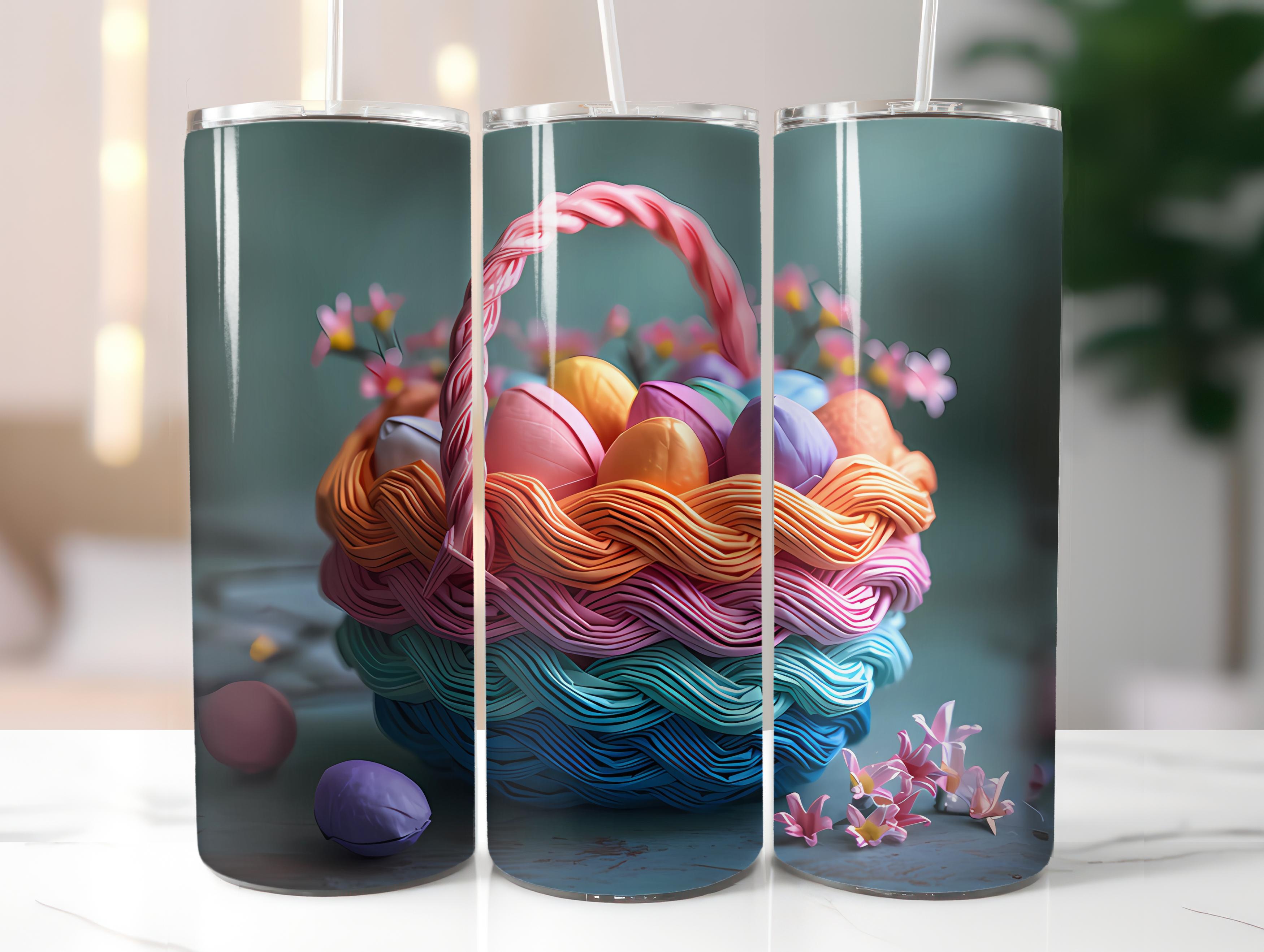 Origami Easter 4 Tumbler Wrap - CraftNest