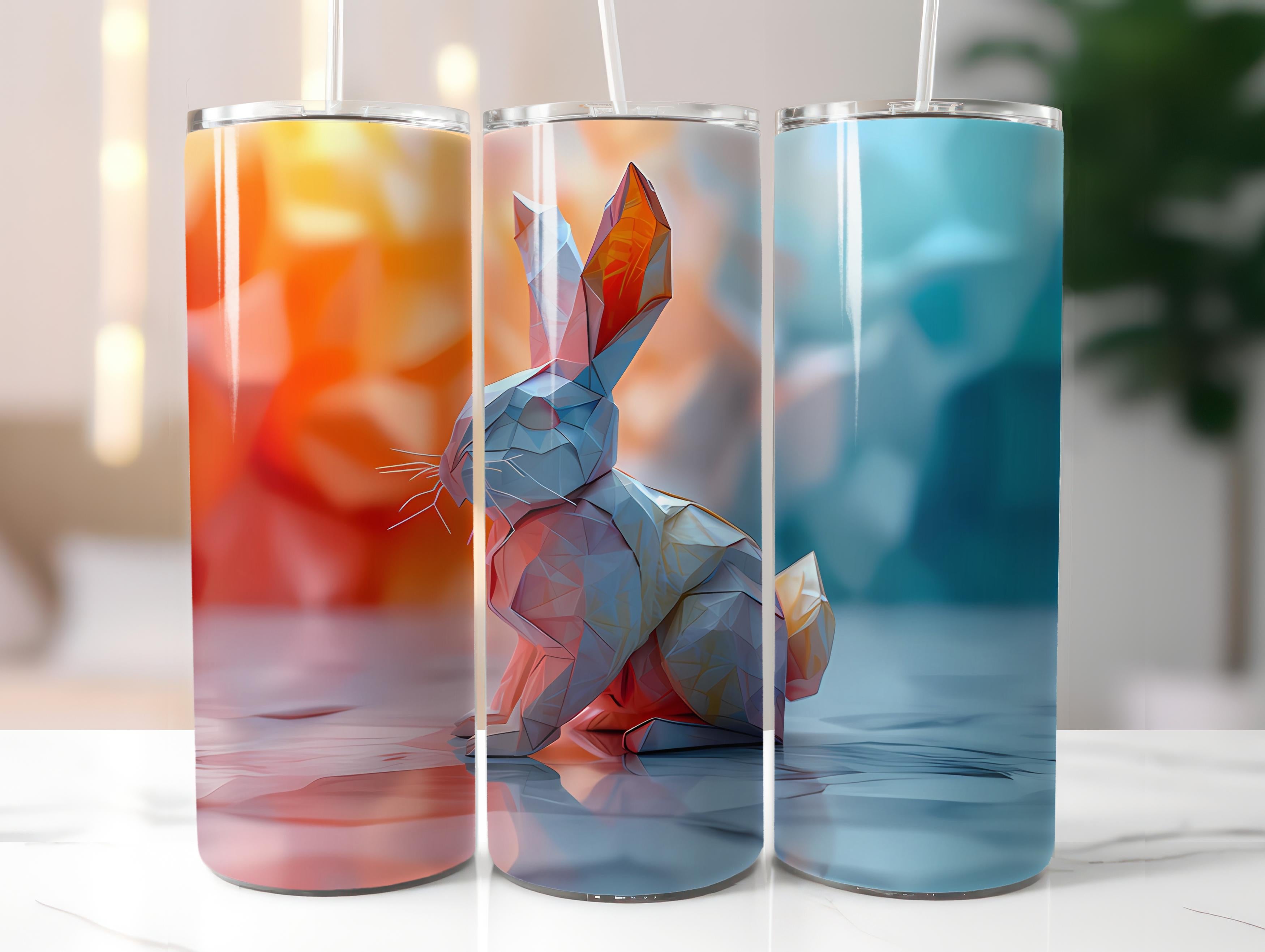 Origami Easter 2 Tumbler Wrap - CraftNest