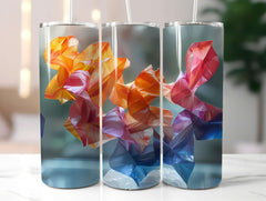 Origami Summer 1 Tumbler Wrap - CraftNest - Digital Crafting and Art