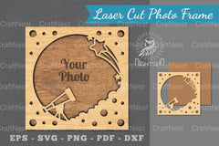 Outer Space Laser Cut Photo Frame Clipart Bundle - CraftNest - Digital Crafting and Art