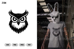 Owl Logo SVG Bundle - CraftNest - Digital Crafting and Art