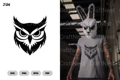 Owl Logo SVG Bundle - CraftNest - Digital Crafting and Art