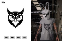 Owl Logo SVG Bundle - CraftNest - Digital Crafting and Art