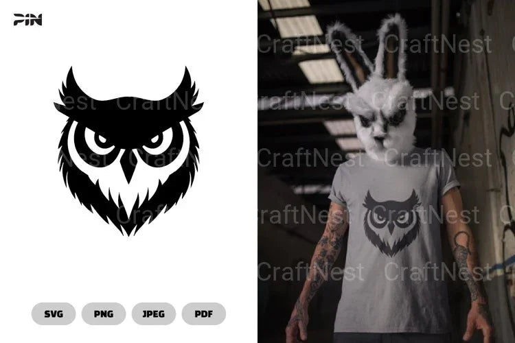 Owl Logo SVG Bundle - CraftNest - Digital Crafting and Art