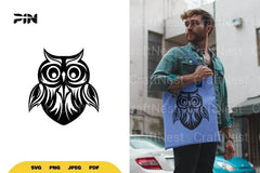 Owl Silhouette SVG Bundle - CraftNest - Digital Crafting and Art