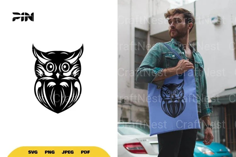 Owl Silhouette SVG Bundle - CraftNest - Digital Crafting and Art