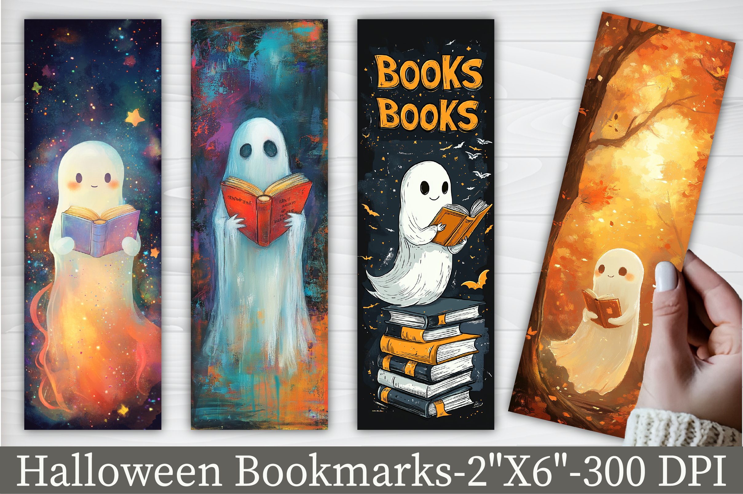 Cute Halloween Bookmarks Journal - CraftNest - Digital Crafting and Art