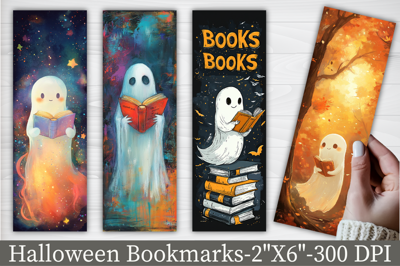 Cute Halloween Bookmarks Journal - CraftNest - Digital Crafting and Art