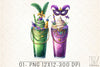 Mardi Gras Drink Clipart Bundle 1