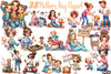 Funny Mother's Day Clipart Bundle