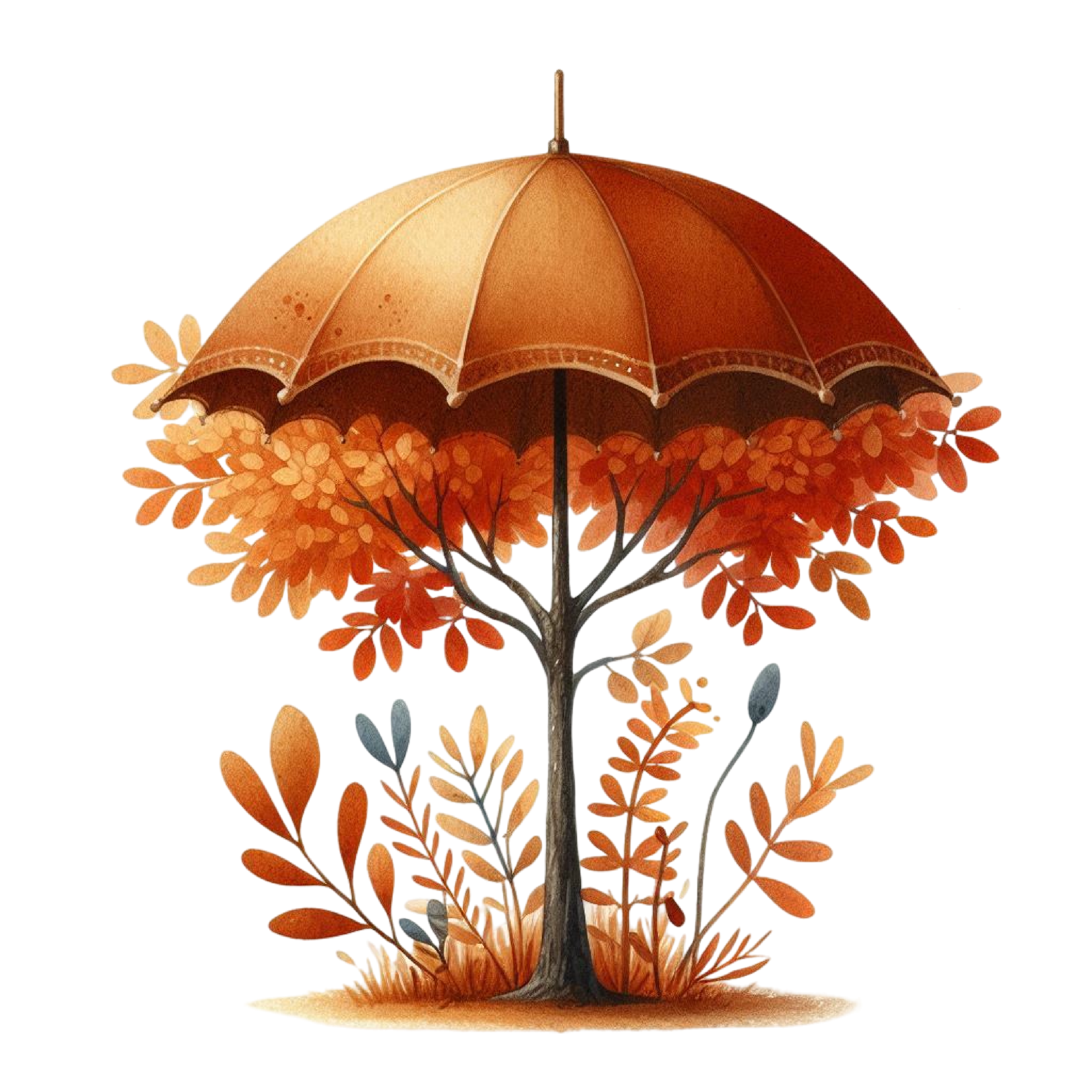 Autumn Trees Clipart Bundle 99 - CraftNest - Digital Crafting and Art