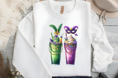 Mardi Gras Drink Clipart Bundle 1 - CraftNest - Digital Crafting and Art