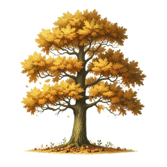 Autumn Trees Clipart Bundle 99 - CraftNest - Digital Crafting and Art