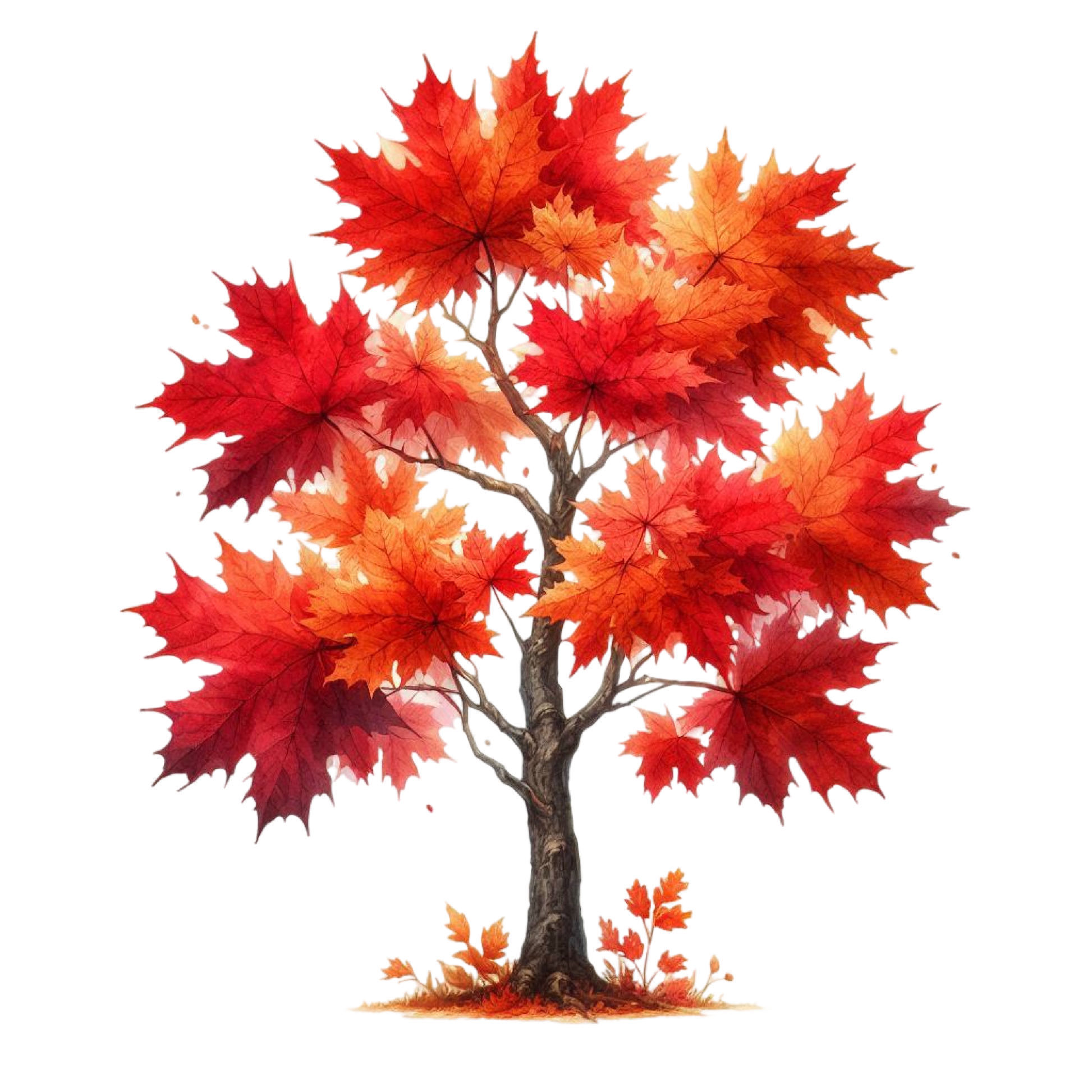 Autumn Trees Clipart Bundle 99 - CraftNest - Digital Crafting and Art