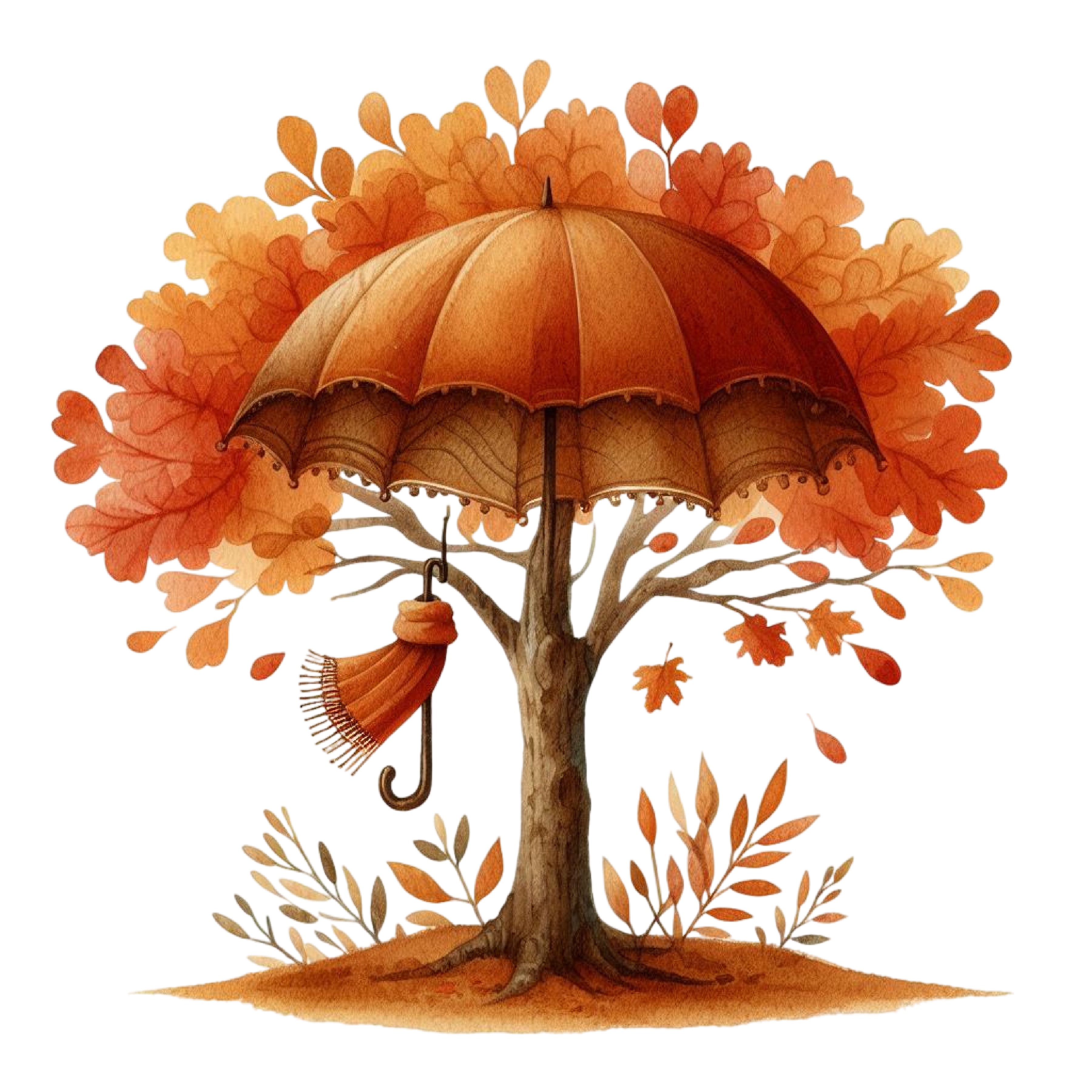 Autumn Trees Clipart Bundle 99 - CraftNest - Digital Crafting and Art