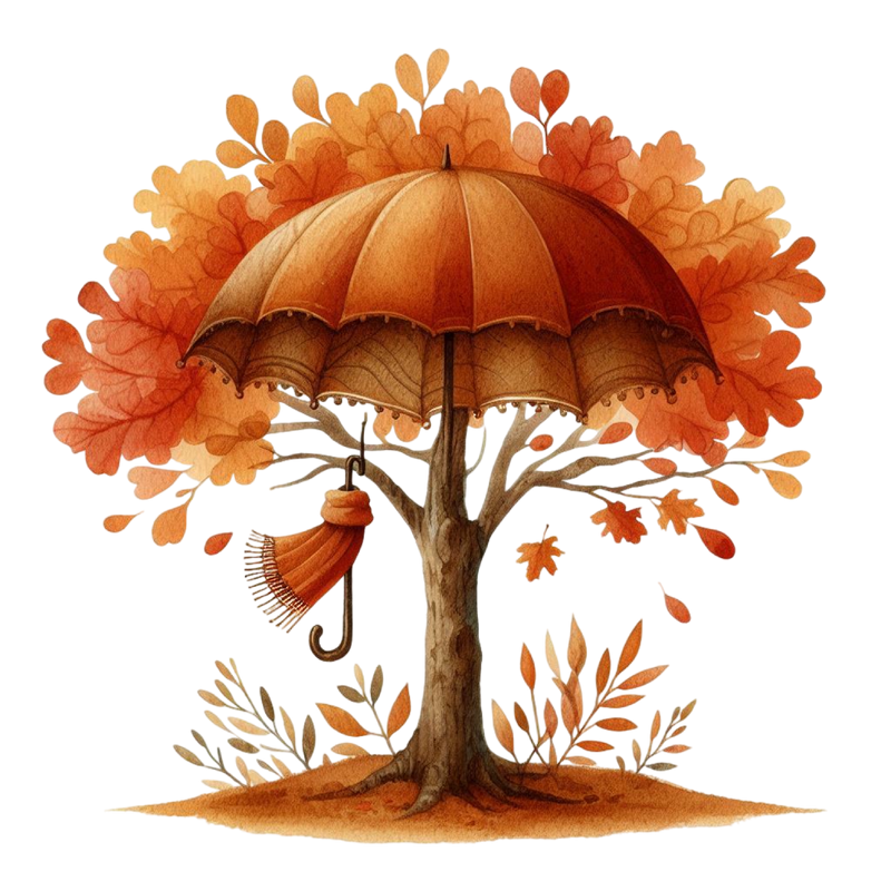 Autumn Trees Clipart Bundle 99 - CraftNest - Digital Crafting and Art