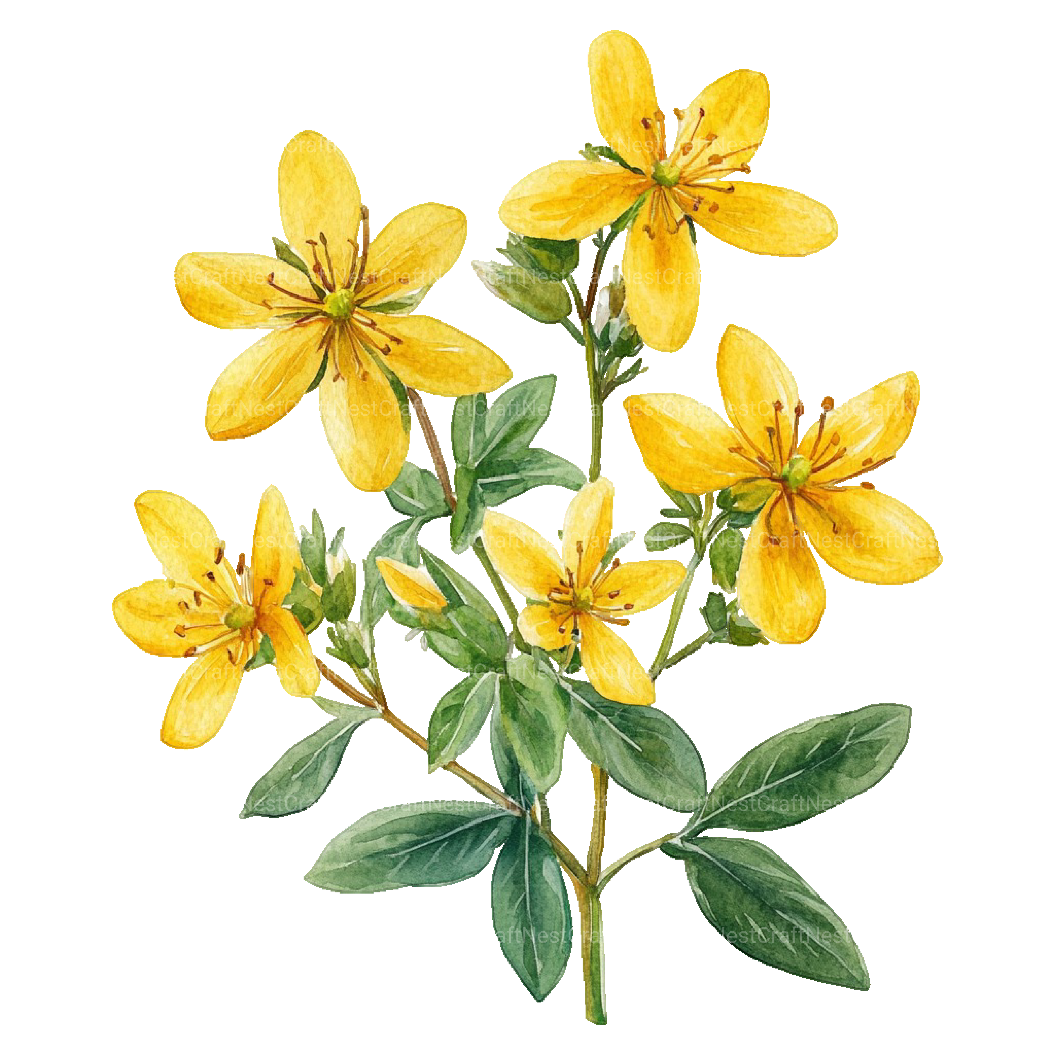 Medicinal Plants Clipart Bundle - CraftNest - Digital Crafting and Art