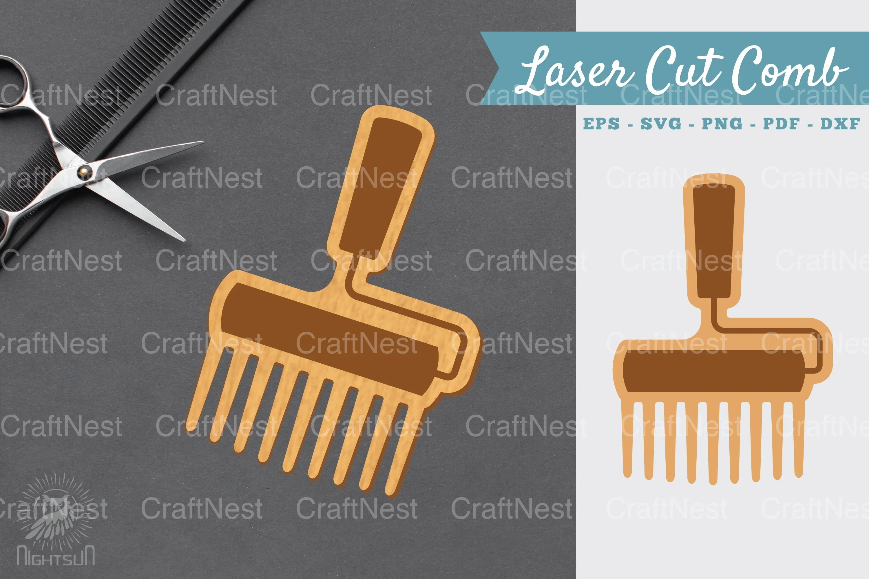 Paint Roll Laser Cut Comb Clipart Bundle - CraftNest - Digital Crafting and Art