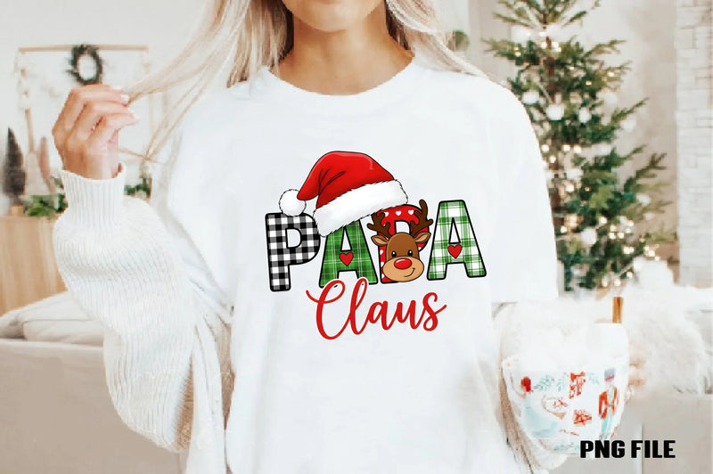 Papa Claus Christmas Clipart Bundle - CraftNest - Digital Crafting and Art