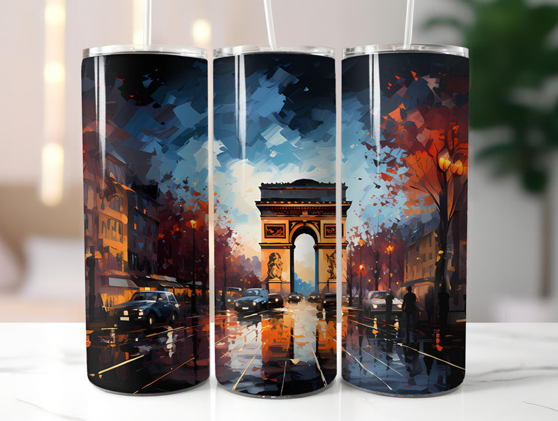 Paris France 1 Tumbler Wrap - CraftNest