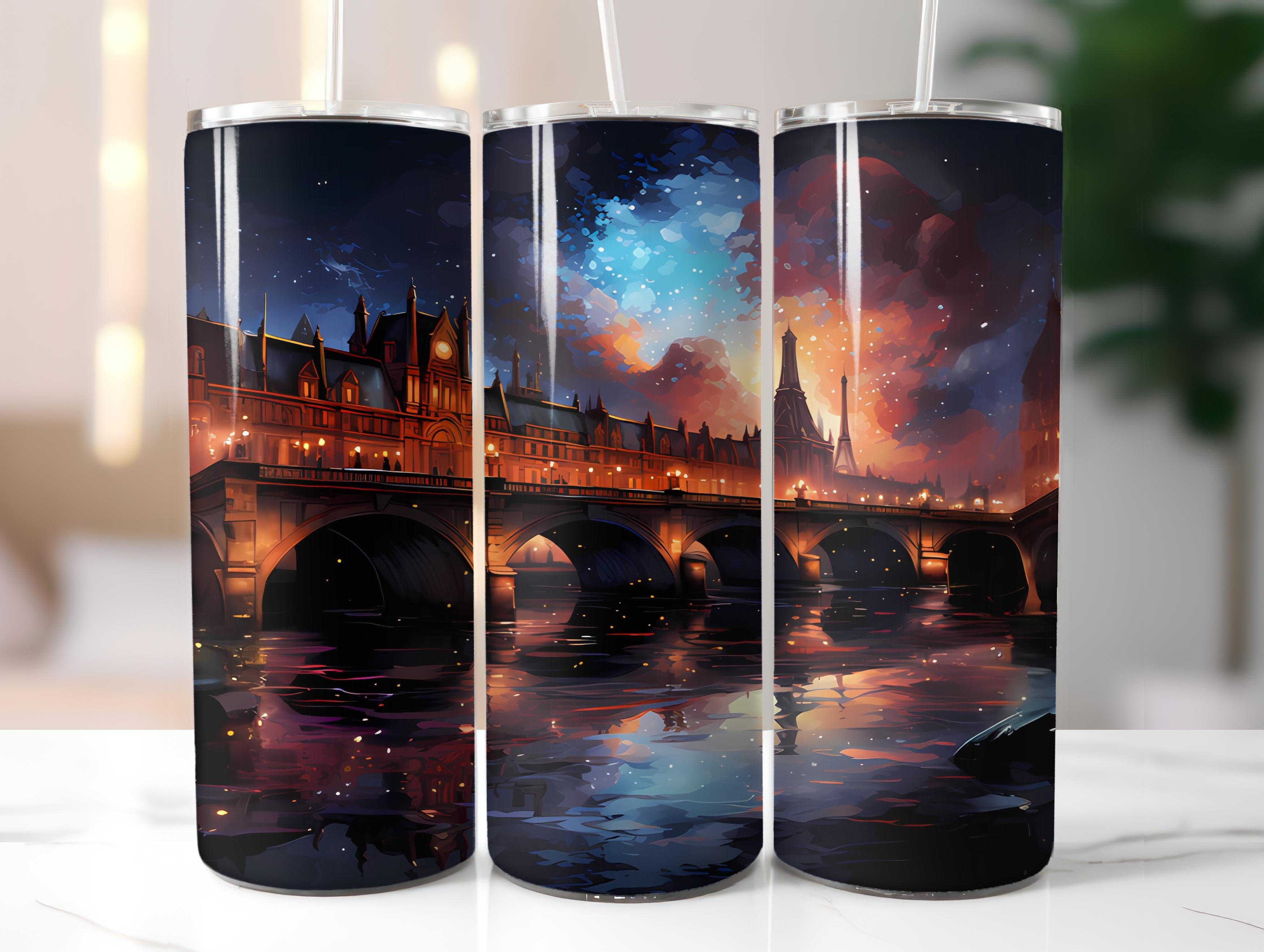 Paris France 2 Tumbler Wrap - CraftNest