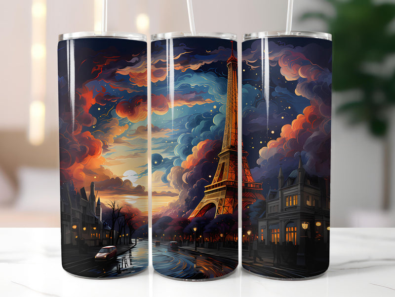 Paris France 2 Tumbler Wrap - CraftNest