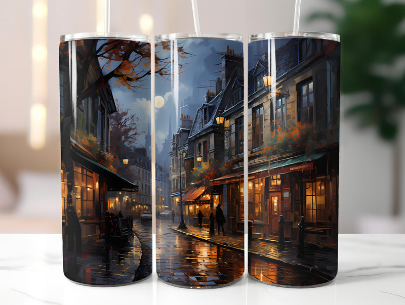 Paris France 3 Tumbler Wrap - CraftNest