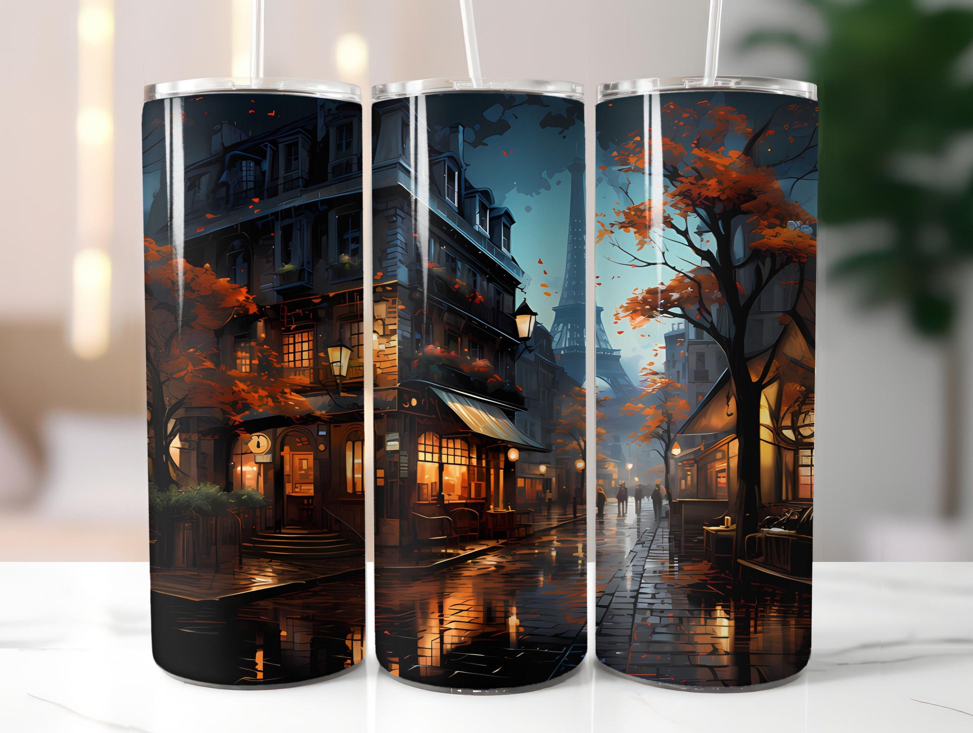 Paris France 3 Tumbler Wrap - CraftNest