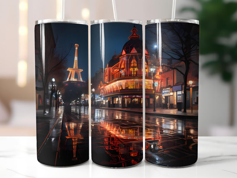 Paris France 2 Tumbler Wrap - CraftNest