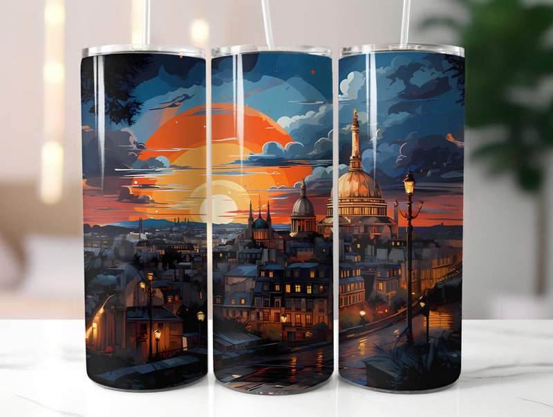 Paris France 1 Tumbler Wrap - CraftNest