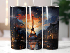 Paris France 3 Tumbler Wrap - CraftNest