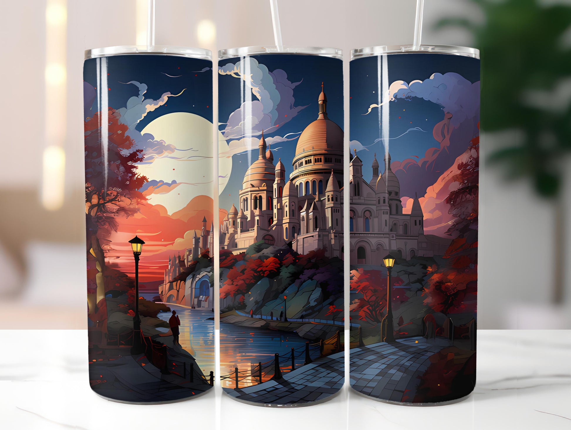 Paris France 3 Tumbler Wrap - CraftNest