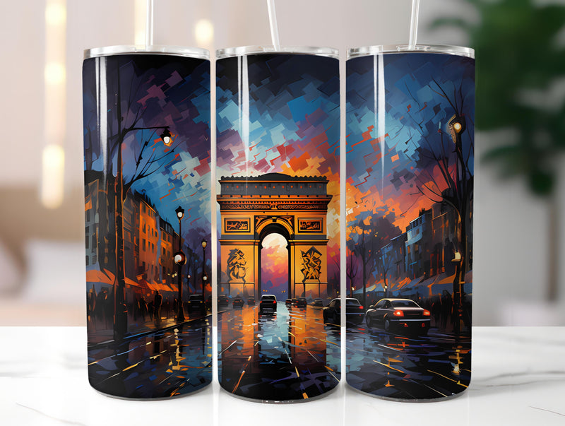 Paris France 2 Tumbler Wrap - CraftNest