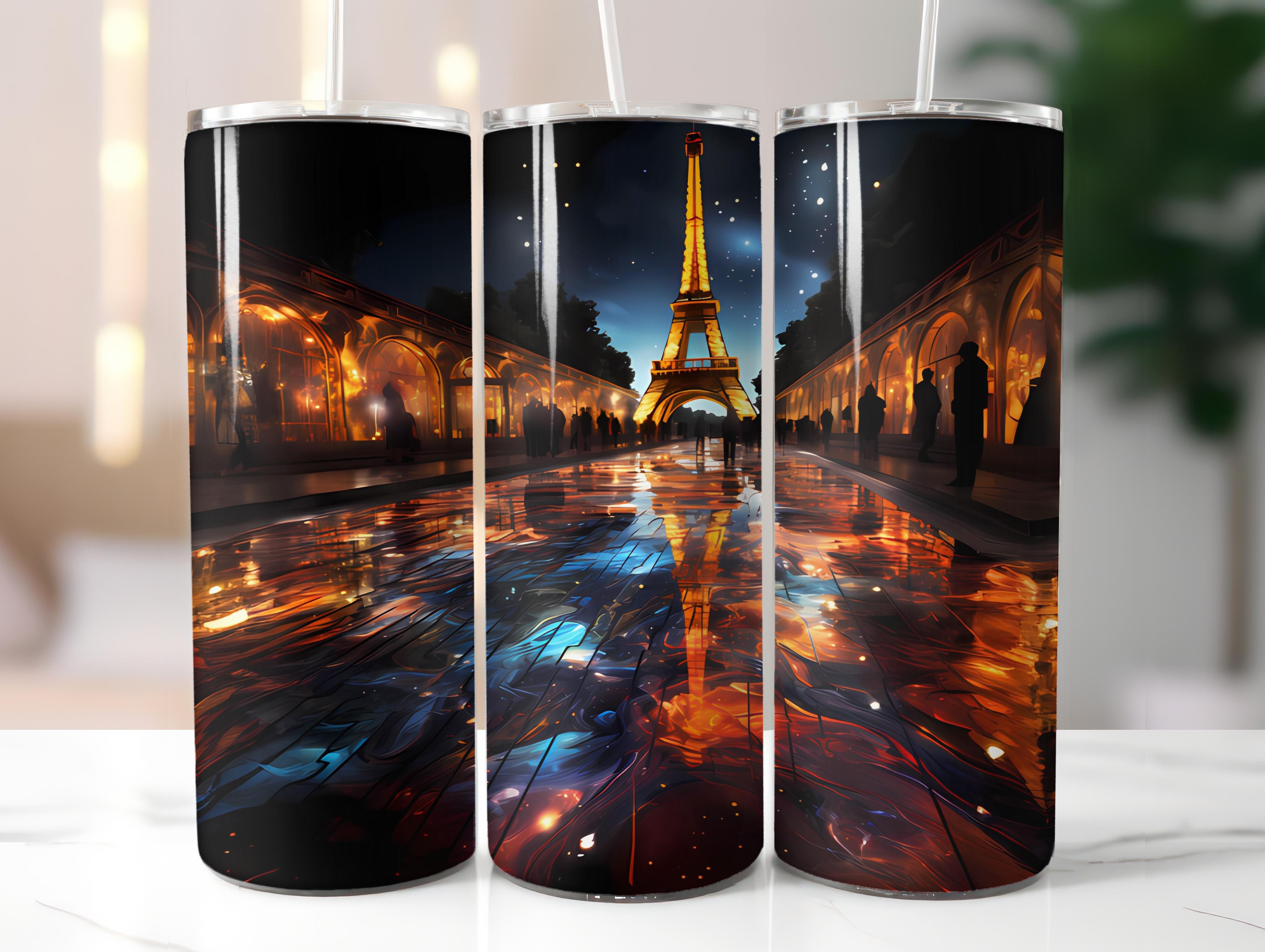 Paris France 3 Tumbler Wrap - CraftNest