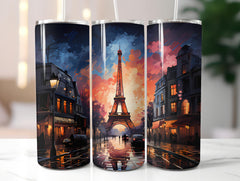 Paris France 1 Tumbler Wrap - CraftNest