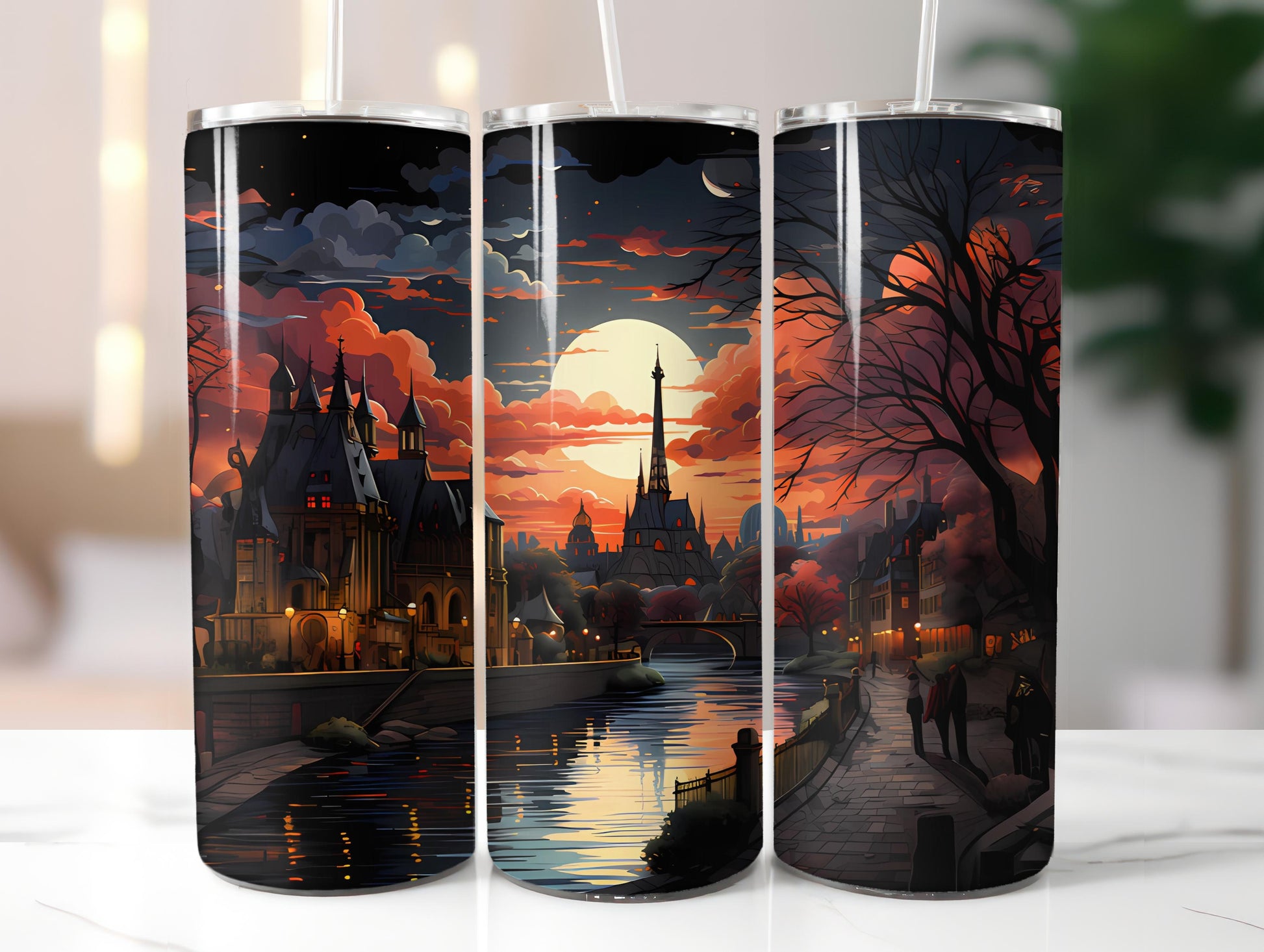 Paris France 3 Tumbler Wrap - CraftNest