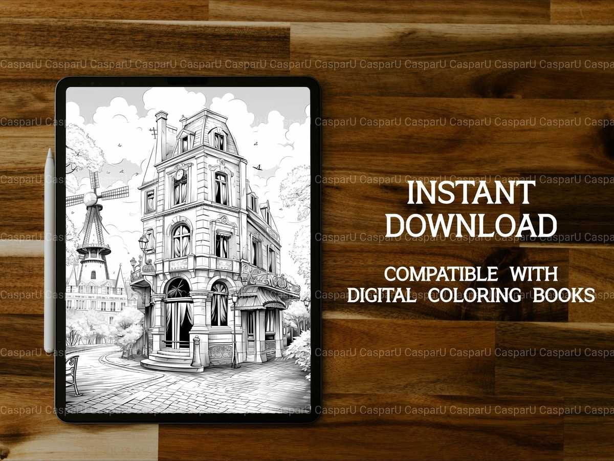 Paris Coloring Books - CraftNest