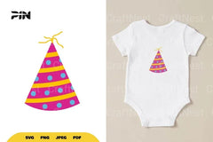 Party Hat SVG Bundle - CraftNest - Digital Crafting and Art