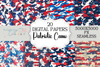 Patriotic Camo Seamless Digital Paper