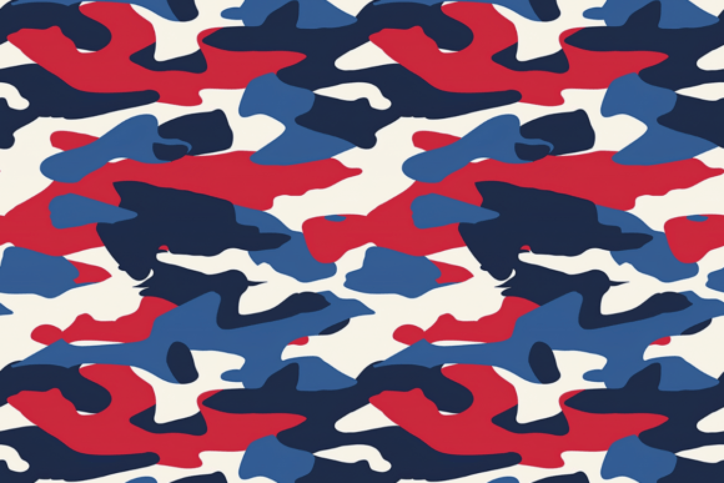 Patriotic Camo Seamless Digital Paper