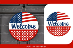 Patriotic Sign Laser Cut SVG Bundle - Clipart Bundle - CraftNest - Digital Crafting and Art