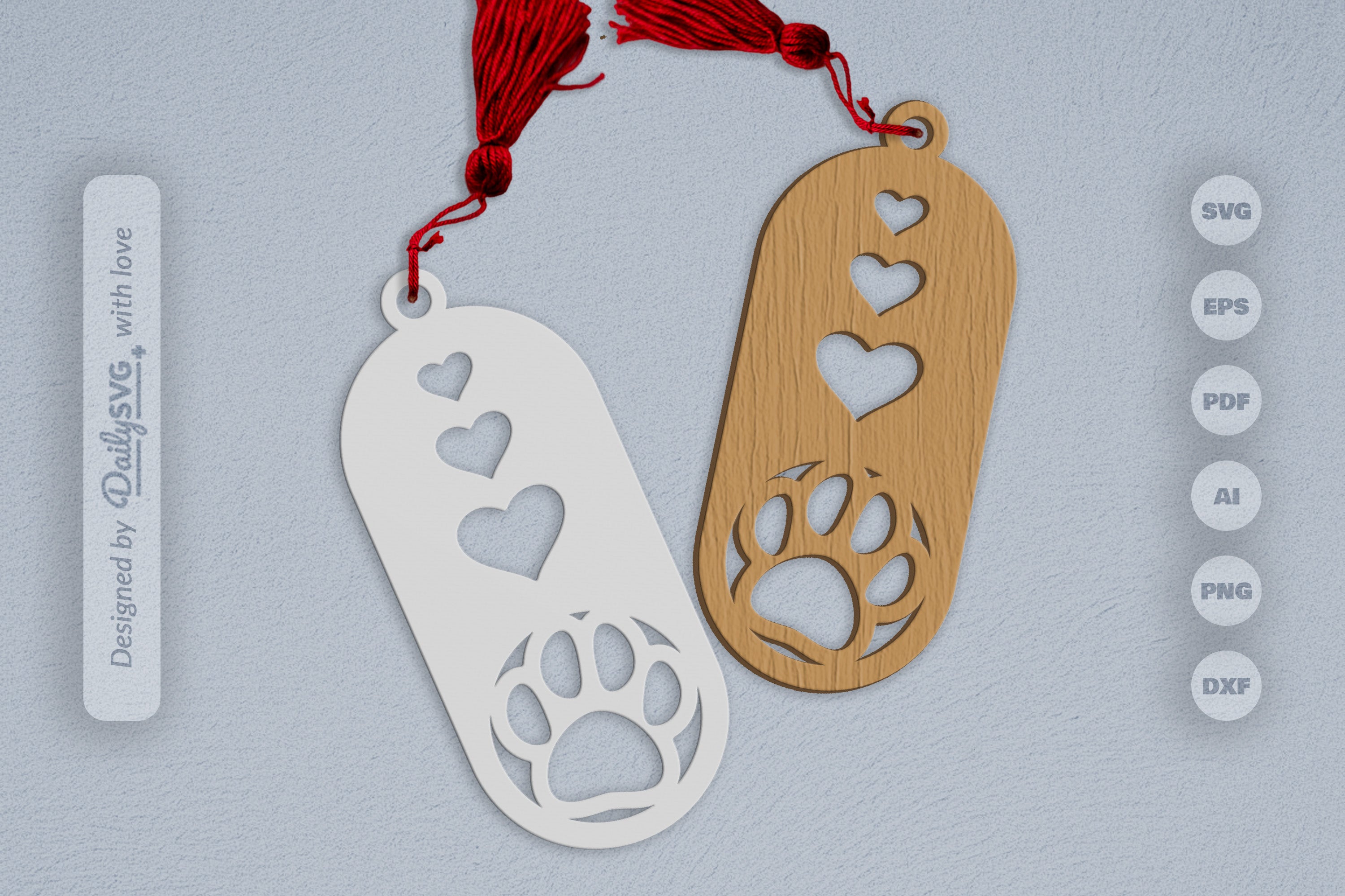 Paw SVG Bundle for Crafting