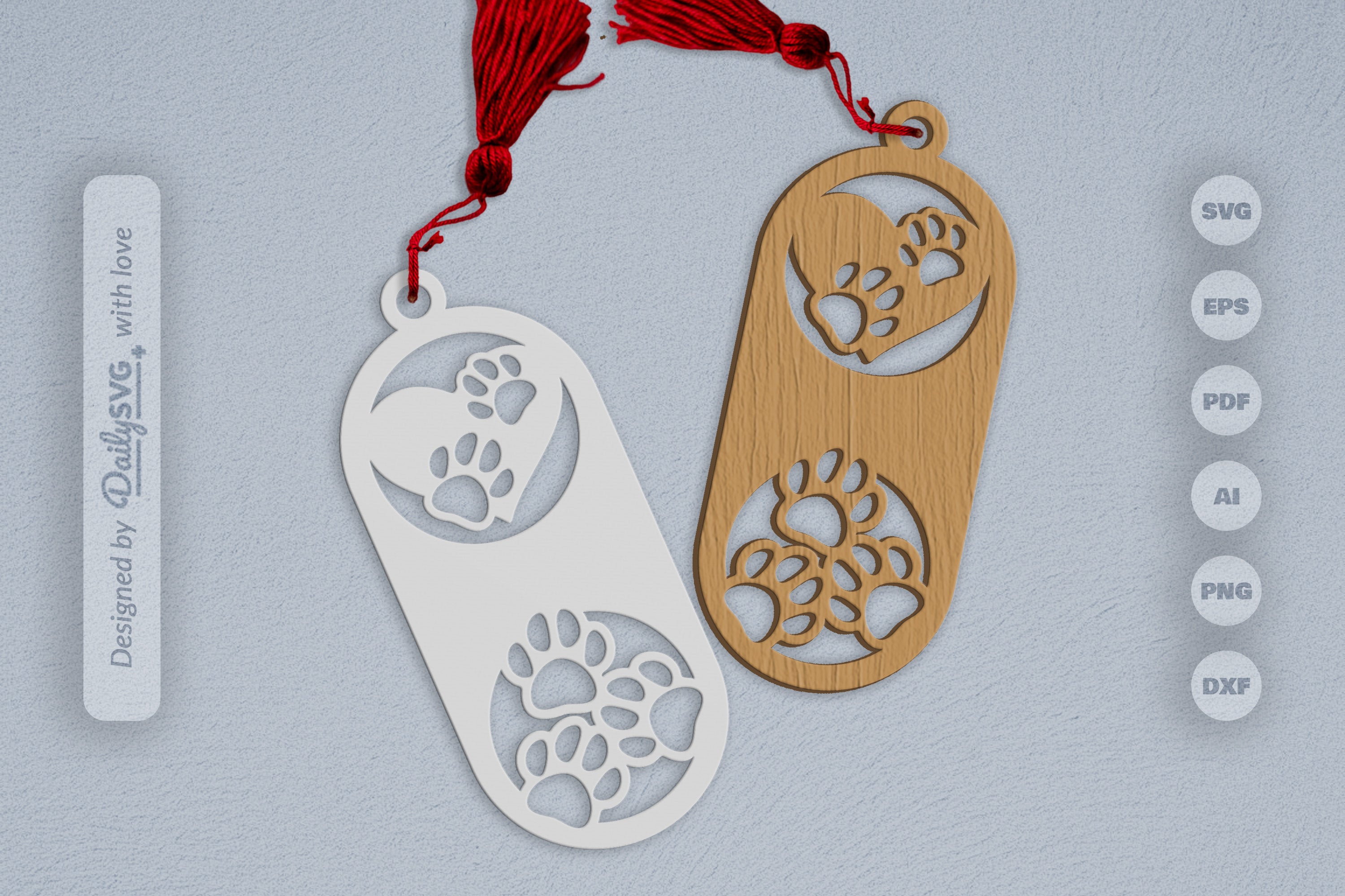Paw SVG Bundle for Crafting 1
