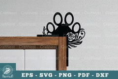 Paw Door Corner Lasercut SVG Bundle - CraftNest - Digital Crafting and Art
