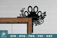 Paw Door Corner Lasercut SVG Bundle - CraftNest - Digital Crafting and Art